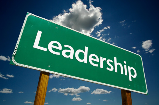 Leadership Road Sign